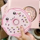 thumbnail image 3 of Etiqueta privada personalizada Hello kitty/Donut/paletas con soporte magnético para árbol de Navidad, azulejos de pestañas acrílicas rosas, 3 of 4