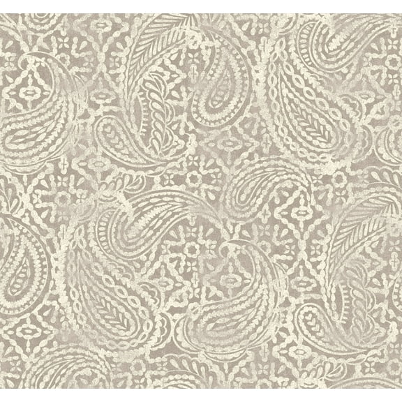 Better Homes & Gardens 100% Cotton Paisley Ogee Beige, 2 Yard Precut Fabric