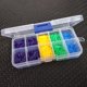 thumbnail image 1 of Juego de espacio Dental de cuña Dental de plástico 800 hebilla azul caja cuadrada de plástico herramienta auxiliar de cuña Dental de relleno de espacio de punta JAMW Sencillez, 1 of 4