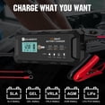 thumbnail image 2 of Cargador de batería ECO-WORTHY 10A Lifepo4 12V para coche y barco, 2 of 4
