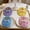 Multicolor, variant on 4Pcs Easter Egg Shaped Cutlery Holders, Felt Utensil Pouch with Bow & Flower Decor, Easter Table Setting for Dinner & Party Supplies
