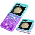 thumbnail image 3 of Funda para Samsung Galaxy Z Flip 6 5G Transparente con Brillos Carcasa Protectora Antigolpes con Glitter Brillante, 3 of 5