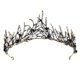 thumbnail image 1 of Tiara de corona, tiaras y coronas para mujeres y niñas, tocado de disfraz para boda, fiesta de cumpleaños, cosplay, Halloween Zhivalor 223523, 1 of 7
