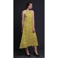 thumbnail image 2 of Bimba Floral Causal Long Dos Nu Licol Robe Femmes Imprimé BeachDress-Medium, 2 of 6