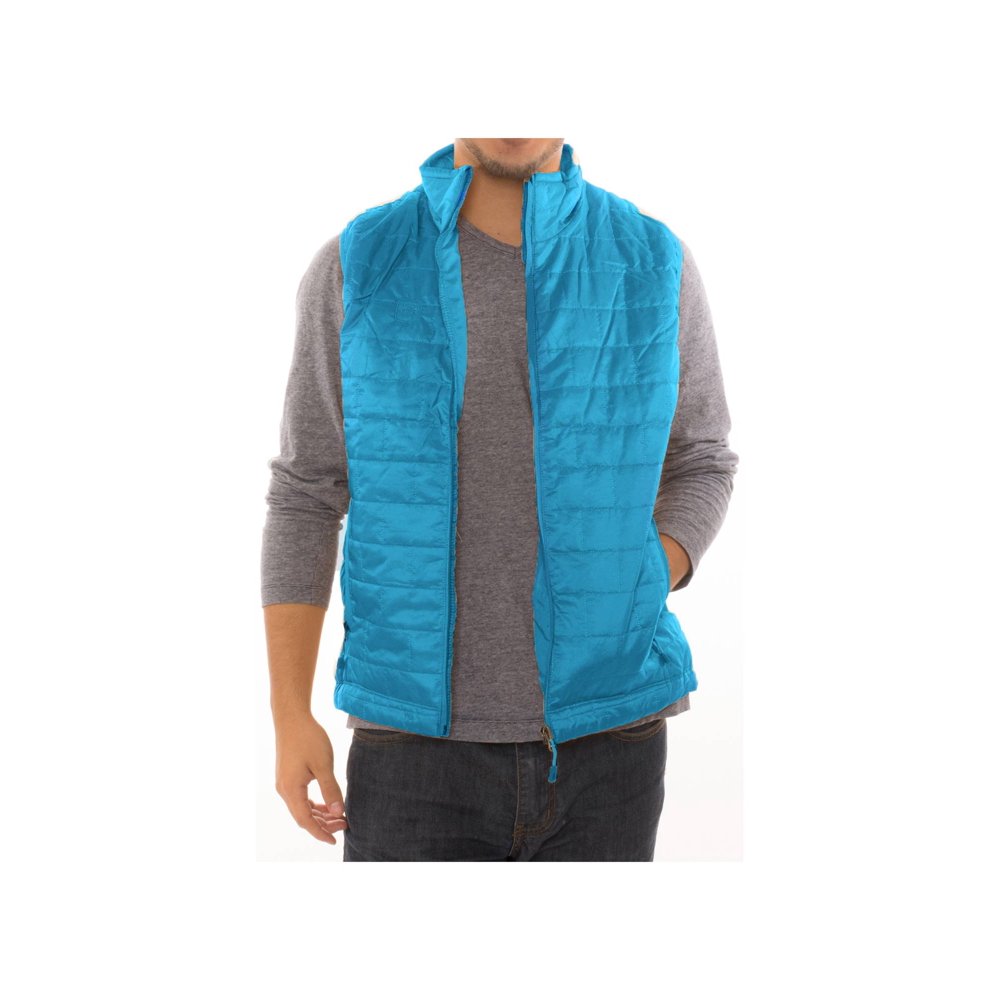 Alta Men's Quilted Puffer Water Repellent Vest Packable Jacket Teal