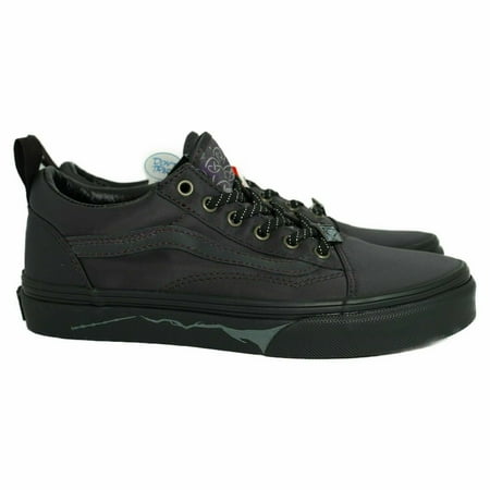 

Vans Old Skool VN0A3QPGV0F1 Youth Kids Elastic Black Preschool Shoes FB336 (11.5)
