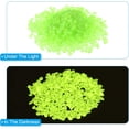 thumbnail image 4 of MECCANIXITY 5000pcs Glow Rocks 3-5mm Glow Pebbles Decoration in The Dark Luminous Stones Decor DIY Decorative Green for Garden, Potted Plant, Fish Tank, 4 of 7