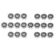thumbnail image 1 of 10 Uds 629-2rs 9mm x 26mm x 8mm rodamientos rígidos de bolas con doble sellado, 1 of 4