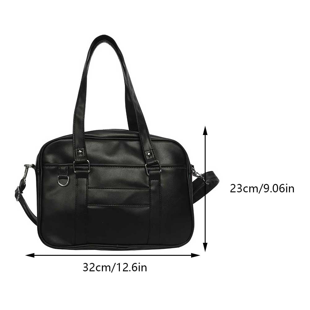 SunyaMood Japanese School Handbag PU Leather JK Uniform Bag SunyaMood Japanese School Handbag PU Leather JK Uniform Bag