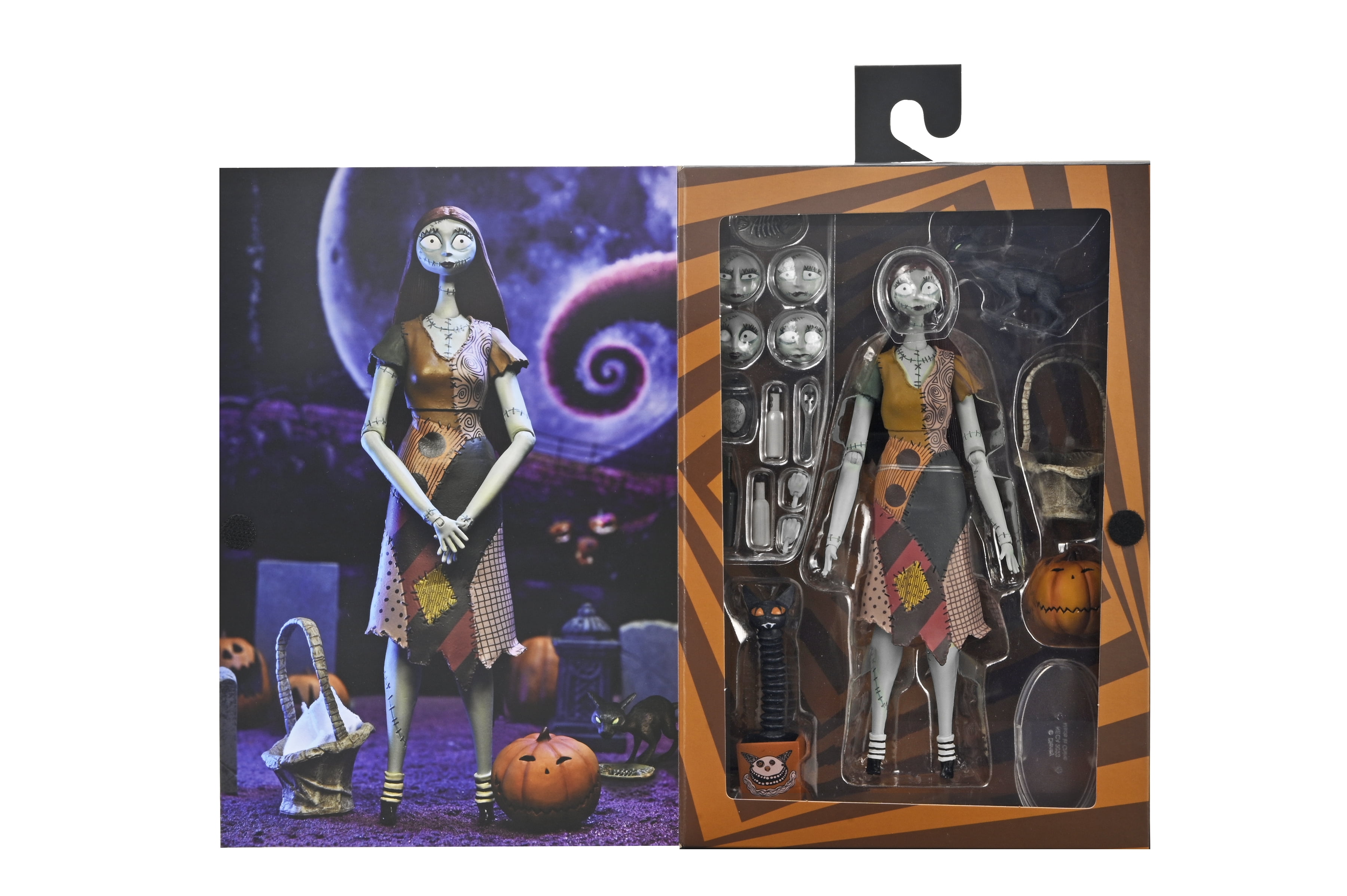 NECA Nightmare Before Christmas: Sally Ultimate Figure with Interchangeable Parts and Accessories (7")