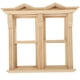 thumbnail image 1 of Accesorio de ventana para casa de muñecas, decoración de Mini casa DIY, Mini ventana de madera en blanco, accesorio para casa de muñecas, 1 of 5