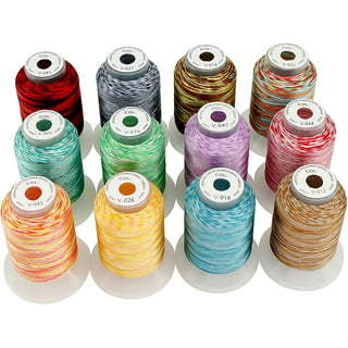 Spool Sewing Thread Assortment Coil 24 Color 218 Yards Each Polyester Thread  Sewing Kit All Purpose Polyester Thread for Hand and Machine Sewing 