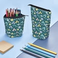 thumbnail image 4 of Kdxio Telescopic Pencil Bag Pen Holder Stationery Case,Stand-up Retractable Transformer Bag Organizer for Christmas Holiday(Floral), 4 of 6