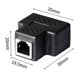 thumbnail image 3 of Phone Jack Splitter, Rj11 1 Female To 2 Female Phone Line Splitter, Cream Telephone Splitter For Landline Fax Machine, 3 of 5