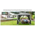 thumbnail image 4 of COBIZI Outdoor Gazebo,10'x10'Canopy with Mosquito Netting,Shade Tent for Party, Backyard, Patio Lawn & Garden,Black, 4 of 9
