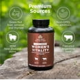 thumbnail image 4 of Ancient Nutrition Organ Supplements for Women, Once Daily Grass-Fed and Wild Organ Complex Tablets, Thyroid, Pancreas, Adrenal, Supports Female Performance, Healthy Aging, 30 Ct, 4 of 7