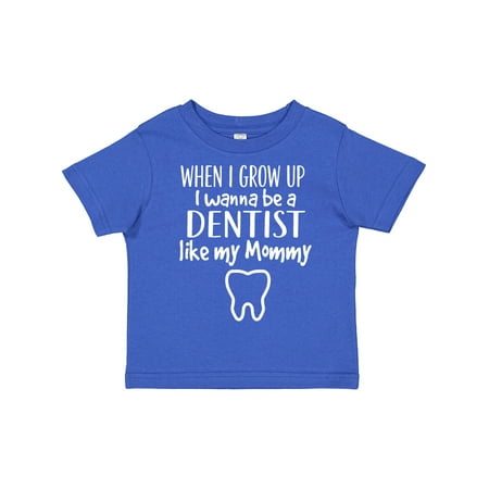 

Inktastic Future Dentist Like Mommy Gift Toddler Boy or Toddler Girl T-Shirt