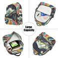 thumbnail image 5 of FORMRS Mini Backpack Purse for Women Quilted Travel Daypack Casual Shoulder Bag, Evening Mountain Road, 5 of 7