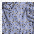 thumbnail image 4 of Soimoi Polyester Fleece Blue Fabric By the Yard - 56 Inch Wide - Florals Print Fabric - Elegant and Timeless Patterns for Fashion and Home Decor Printed Fabric, 4 of 6