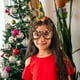 thumbnail image 5 of Festival Party Dress Up Sparkling Santa Claus Eyeframe Christmas Photo Accessories, Santa Claus Eyeframe, Christmas Party Decor, Festive Holiday Photo Prop, Glittery Frame, Foldable Design,, 5 of 8