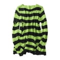 thumbnail image 6 of Sweaters for women Punk Gothic Long Sweater For Women Hollow Out Hole Broken Jumper Loose Tops christmas sweater women, 6 of 9
