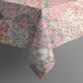 thumbnail image 4 of Pioneer Flower Floral Print Pattern Rectangle Tablecloth 60"x120", Waterproof Polyester Table Cloth, Wipeable Spillproof for Dining Camping Indoor Outdoor, 4 of 6