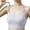 White, variant on beishanbush Clothing 2025 Bra Under $5 Women's Comfortable Thin Silk Back Anti Sagging Sports Bra