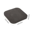 thumbnail image 2 of BRIGHTFUFU 4Pcs Treadmill Mat for Carpet Rubber Exercise Equipment Mat Noise Vibration Reduction, 2 of 8