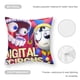 thumbnail image 5 of El Asombroso Circo Digital Fundas de almohada de terciopelo con tema, regalos de funda de almohada, decoración para el hogar, cojín de lanzar, regalo de cumpleaños para fans y parejas. 45cm x 45cm., 5 of 6