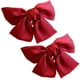 thumbnail image 1 of 2 unids Gran Bowknot Pelo Cabello Moda Pin Pin Adorable Barrette Bobby Pin Joyería de cabello para mujeres Mujeres Damas (rojo), 1 of 5