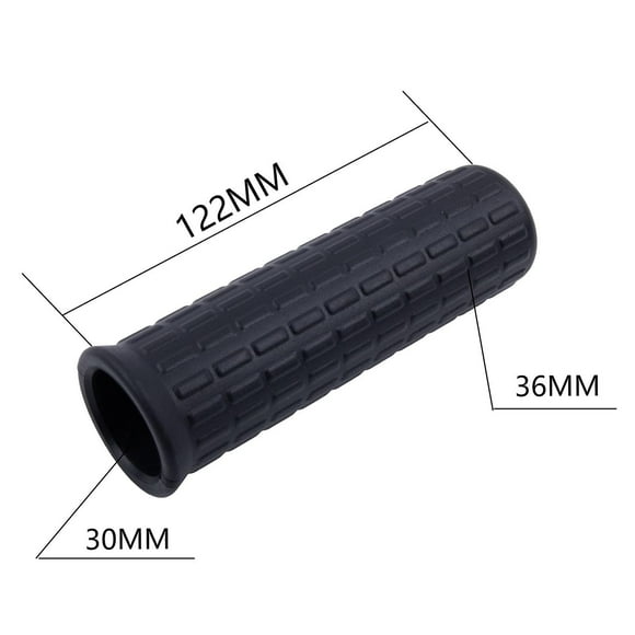 Upgrade Your Gardening Experience with 2Pcs Wheelbarrow Rubber Handles Non Slip & Weatherproof Replacement Grips PYC