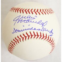 Juan Marichal Signed Rawlings Official MLB Baseball w/Dominican Dandy