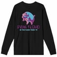 thumbnail image 5 of Pink Floyd In The Flesh Tour Crew Neck Long Sleeve Black Adult Tee-Medium, 5 of 7