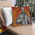 thumbnail image 1 of Ahgly Company Coussin d'Extérieur Mosaïque Abstraite, 18 Pouces par 18 Pouces, 1 of 6