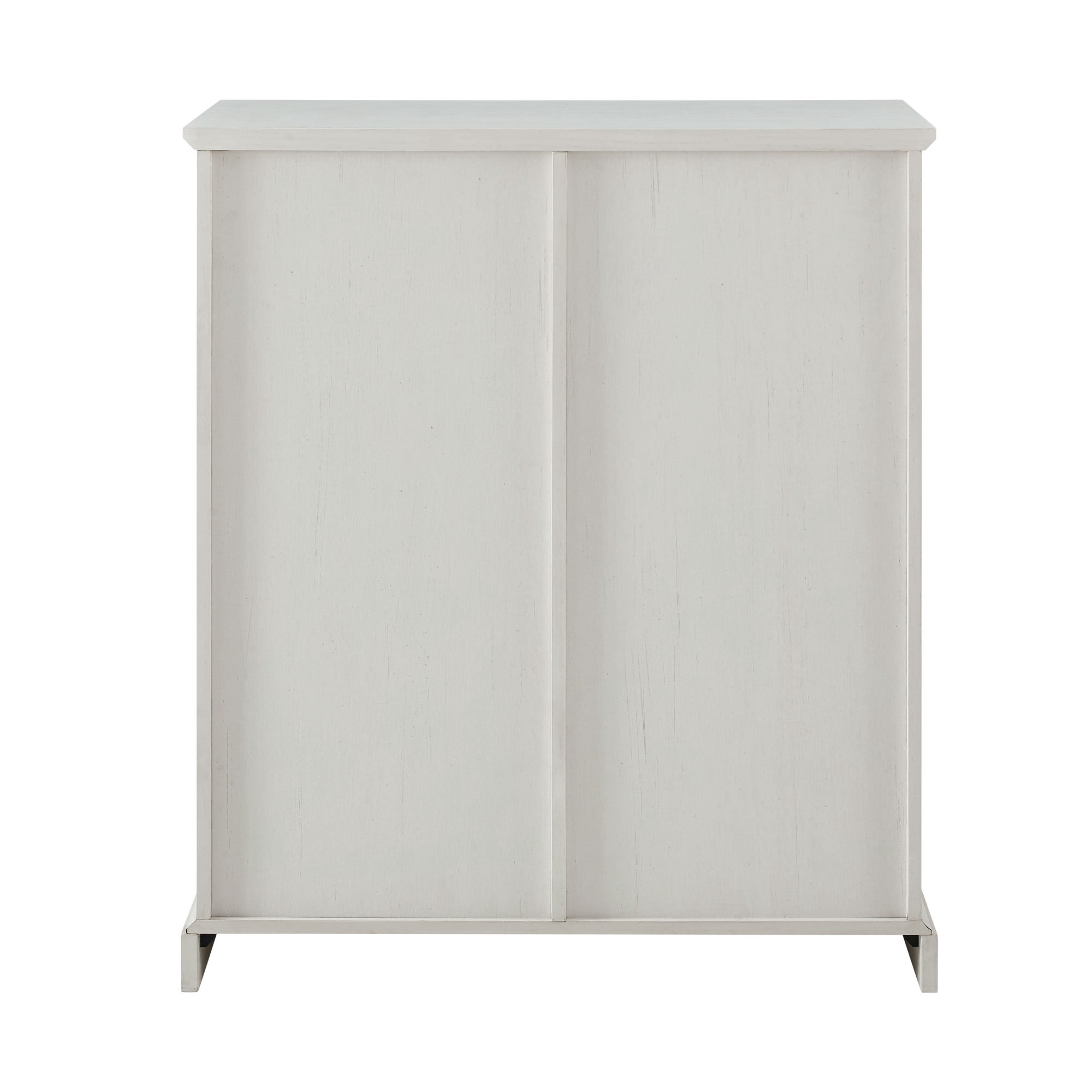 Lewes Sliding Glass Door White Bar Cabinet by Birch Harbor