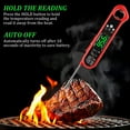 thumbnail image 6 of Digital Meat Thermometer for Cooking, 2 in 1 Dual Probe Instant Read Food Thermometer with Alarm, LCD Backlight Screen, Oven Safe Kitchen Thermometer for Grilling and BBQ, 6 of 14