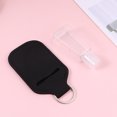 thumbnail image 2 of MasteelfCA 4 Set 30ml Empty Bottle and Keychain Holder Refillable Hand Sanitizer Bottles with Keychain Carriers for Soap Lotion and Liquids (4pcs Bottles + 4pcs Covers), 2 of 8