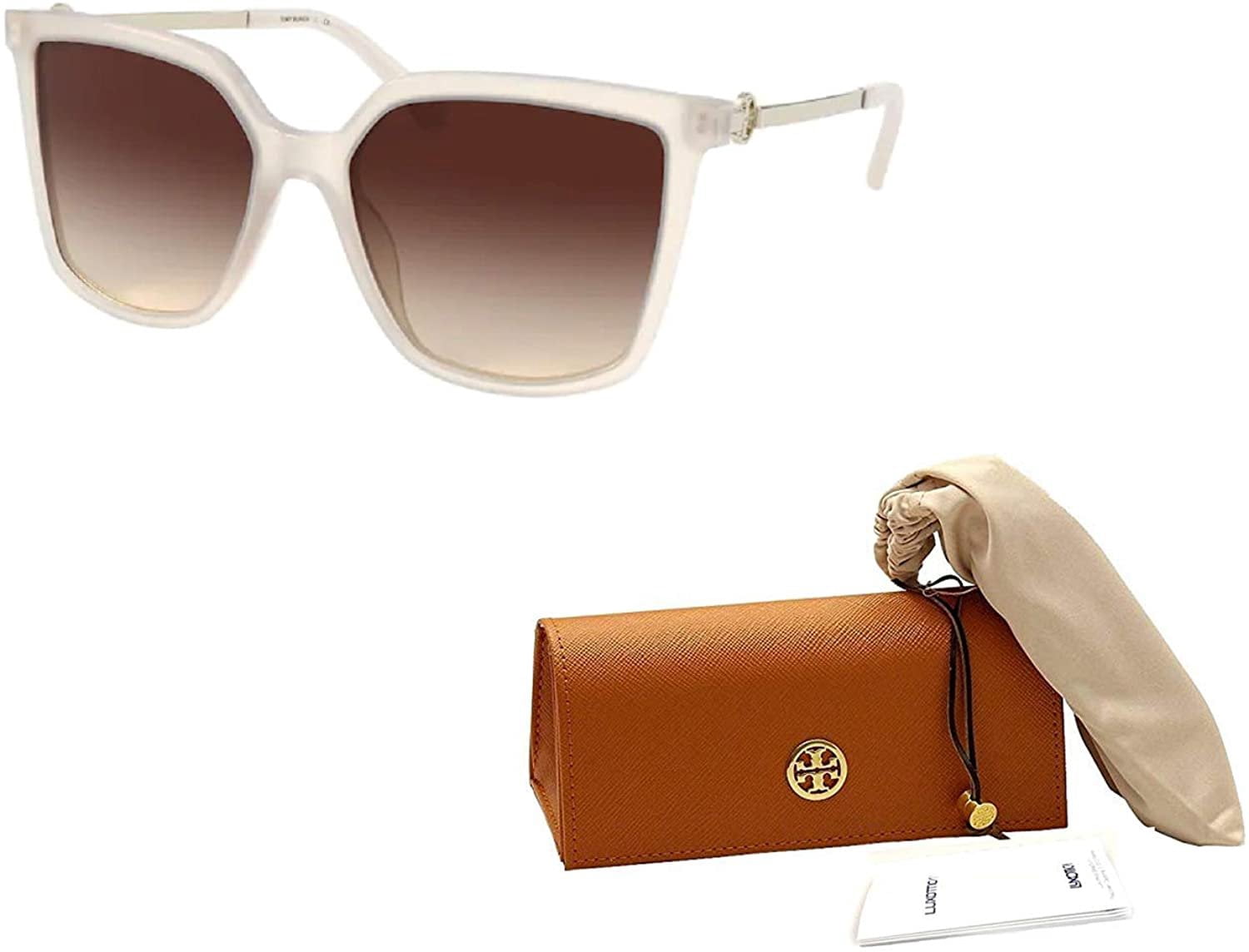 Tory Burch TY7146 180313 55M Ivory/Light Brown Gradient  display picture 1