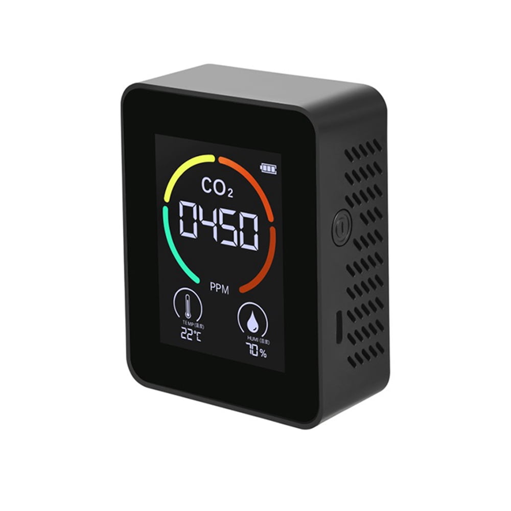 Air Quality Monitor Indoor Home CO2 Meter Carbon Dioxide Detector