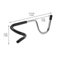 thumbnail image 3 of Outdoor Camping Lantern Pole S-Hook - Stainless Steel Pigtail-Shaped Non-Slip Portable Multi-Functional Gear Holder - For Outdoor Campers, Backpackers, Hiking, Picnics, Camping, 3 of 7