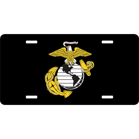 USMC EG&A MILITARY License Plate