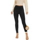 thumbnail image 1 of 1 pantalón térmico ajustado de forro polar - Negro, 1 of 6
