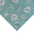 thumbnail image 2 of Liora Manne Carmel Shells Indoor Outdoor Area Rug Aqua, 2 of 5