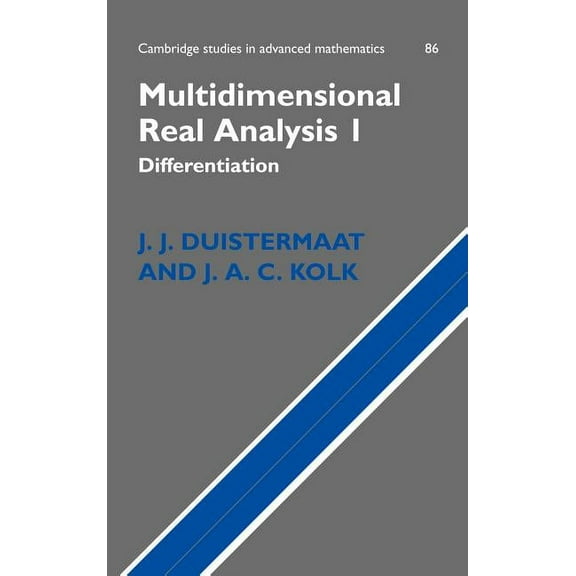 Multidimensional Real Analysis I: Differentiation, (Hardcover)