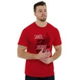 thumbnail image 5 of Funny Christmas Santa Take Year Off Men's Graphic T Shirt Tees Brisco Brands L, 5 of 6