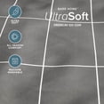 thumbnail image 4 of Bare Home Ultra-Soft Sheet Set - Premium 1800 Collection - Deep Pockets - 4-Pieces - California King, Grid - Gray/White, 4 of 8