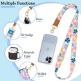 thumbnail image 3 of Set de cordones florales ajustables para teléfono Yonlevres Body Strap, 3 of 6