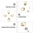 thumbnail image 2 of 30 Pcs Luggage Connection Buckle Handbags Purse Strap Clasp DIY Metal Buckles Clasps for, 2 of 6