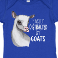 thumbnail image 4 of Inktastic Easily Distracted by Goats Cute Goat Boys or Girls Baby Bodysuit, 4 of 5