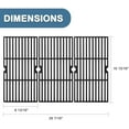 thumbnail image 4 of Grill Replacement Parts for Charbroil 463344015 Advantage 4 Burner Grill, Grill Grates for Char-Broil Advantage 463344015 Item #606686 Lowe's, Replacement for Charbroil 463344015 Grates, 4 of 7